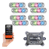 Kit 8 Strobo Automotivo Led Ajk