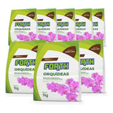 Kit 8 Substrato Para Orquídeas Plantio E Replantio 1kg Forth