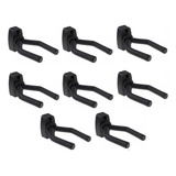 Kit 8 Suporte De Parede Para Violão Guitarra Baixo Ukulele