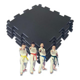 Kit 8 Tatames 50x50 20mm Preto Economico