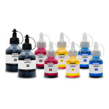 Kit 8 Tintas Bt60bk E Bt5001 Para Brother Dcp t820dw Tinta 04 Cores