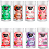 Kit 8 Un Hotball Bolinhas Explosivas Lubrificante Íntimo 3g