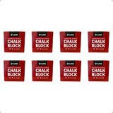 Kit 8 Unid Magnésio Chalk Block 56g Crossfit Lpo Ginástica