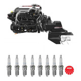 Kit 8 Velas Mercruiser V8 Mercury Ignição Motor 8 Cilindros