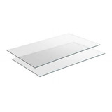 Kit 8 Vidros Expositor Balcão Vitrine Para Loja 40x20 4mm