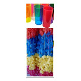 Kit 80 Itens 40 Copos Long Drink 40 Colares Havaiano