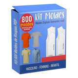 Kit 800 Moldes De