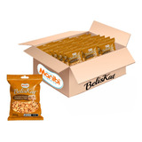 Kit 80x Amendoim Beliskat Salgado Sem Pele 30g Caixa 2 4kg