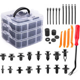 Kit 825 Presilha Grampo Parabarro Parachoque Universal Carro