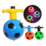 Kit 84 Pcs Pião Musical Luminoso Com Lançador Som Automático