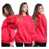 Kit 9 Blusas De Moletom Femininas Gola Careca Lisa Atacado