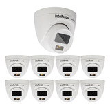 Kit 9 Câmeras 2 Megas 20m Vhd 1220 D Full Color Intelbras