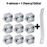 Kit 9 Catracas P Arame Liso P Chacara Sitio Lote Cerca Boi