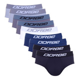 Kit 9 Cuecas Slip Microfibra Dorbe Qualidade