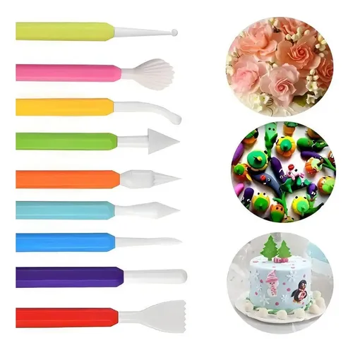 Kit 9 Estecas Ferramentas
