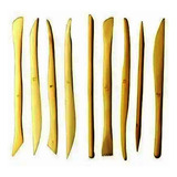 Kit 9 Ferramenta Escultura Modelagem Argila Massa Cerâmica