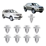 Kit 9 Grampos Presilha Forro Da Porta Toyota Hilux 2010 2011
