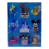 Kit 9 Imãs Geladeira Mickey Magic Kingdom Disney Parks