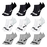 Kit 9 Pares Meias Sapatilha Puma Original Cano Baixo Atacado