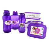 Kit 9 Pçs Linha Fitness Gracyanne C 3 Squeezes E 6 Potes R