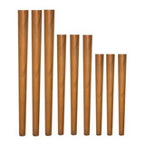 Kit 9 Pés Palito 3 Grande 55 3 De 45 Cm 3 De 30 Cm Retrô