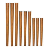 Kit 9 Pés Palito 3 Grande 55 3 De 45 Cm 3 De 30 Cm Retrô