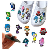 Kit 9 Pins Bottons Para Crocs Filme Divertidamente 2 Disney