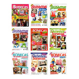Kit 9 Revistas Bonecas De Pano E Feltro Lote 4