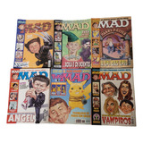 Kit 9 Revistas Mad Com Edições