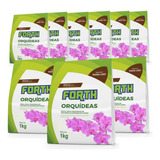 Kit 9 Substrato Para Orquídeas Forth Plantio E Replantio 1kg