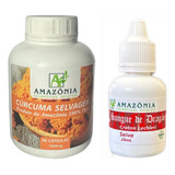Kit 90 Cáp Açafrão Cúrcuma Selvagem Sangue De Dragão 20ml