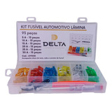Kit 90 Fusivel Autotivo