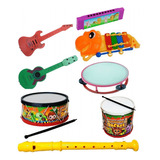 Kit 90 Instrumento Musical Infantil Violão