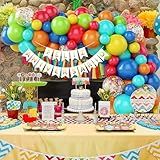 Kit 91 Peças Balao De Festa Cor Baloes De Aniversario Kit Balão Decoração Para Casamentos Cerimônias De Graduação Baby Shower