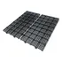 Kit 96 Pçs   Palete Estrado Plástico Preto 2 5 X 25x50 Cm