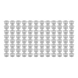 Kit 96x Ramekin Molheira Pequeno Porcelana 40ml Buffet Forno