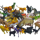 Kit 98 Miniaturas Fazenda Zoo Dinossauros