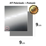 Kit 9x9cm Películas Frontal Polarizada