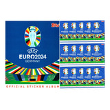 Kit Álbum Euro 2024 Germany + 60 Figurinhas (10 Env)