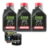 Kit Óleo+filtro Buell Xb12s Lightning Motul 5100 15w50+hf177