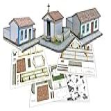 Kit A Casas Papel Para Montar 1 87 Já Impressa Manual Maquete
