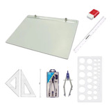 Kit A4 Prancheta Acrilico