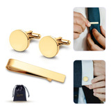 Kit Abotoaduras Punho Prendedor