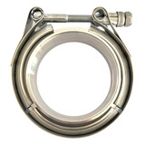 Kit Abraçadeira V band 2 Pol Flanges Escapamento Downpipe
