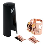 Kit Abraçadeira Vandoren Optimum Sax Alto Rose Gold Lc07pgp