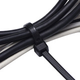 Kit Abraçadeiras Nylon Enforca Gato 7 6 X 300mm 500 Unid Cor Preto