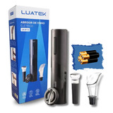 Kit Abridor De Vinho Elétrico Saca Rolhas Automático C acess