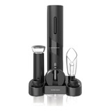Kit Abridor De Vinho Saca Rolhas Elétrico Hamilton Beach