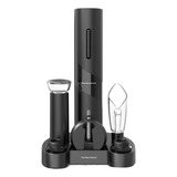 Kit Abridor Vinho Saca Rolha Elétrico Hamilton Beach Aswe022