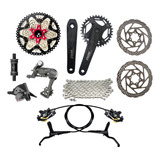 Kit Absolute Prime 1 X 11v Grupo 11v Mtb Freio Hidraulico